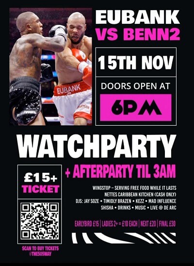 WATCHPARTY AT DE ARC LOUNGE