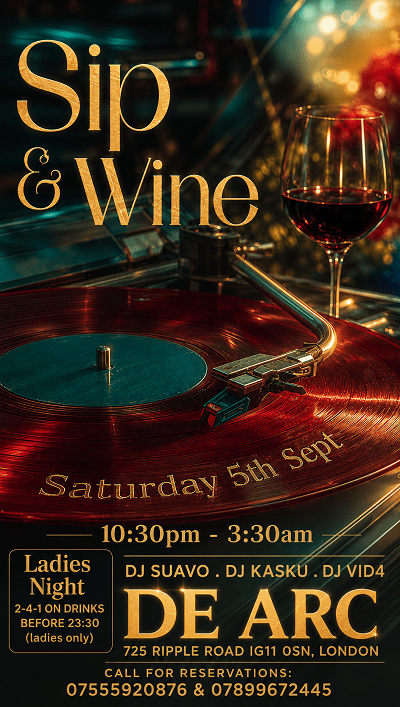 De Arc Lounge Sip And Wine