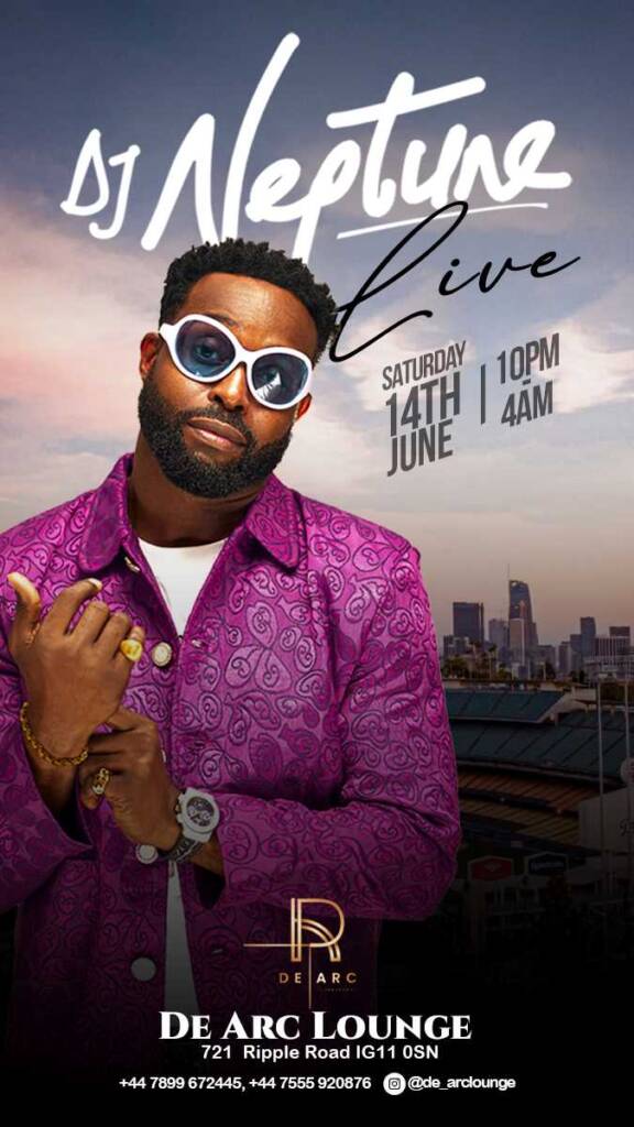 DJ NEPTUNE AT DE ARC LOUNGE
