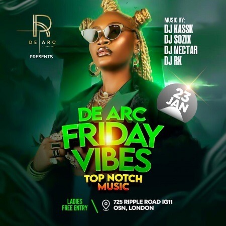 DE ARC FRIDAY VIBES